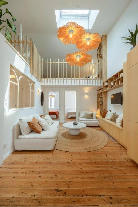 Ღ Mezzanine • T4 Spacieux, Lumineux Et Cosy La Rochelle  Kültér fotó