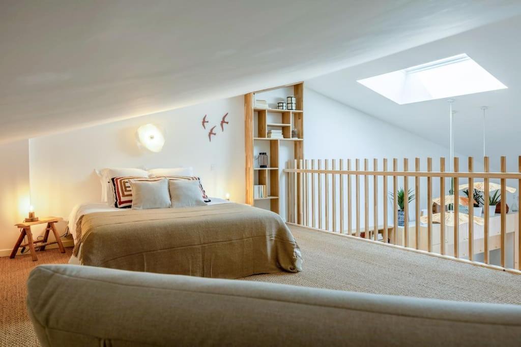 Ღ Mezzanine • T4 Spacieux, Lumineux Et Cosy La Rochelle  Kültér fotó