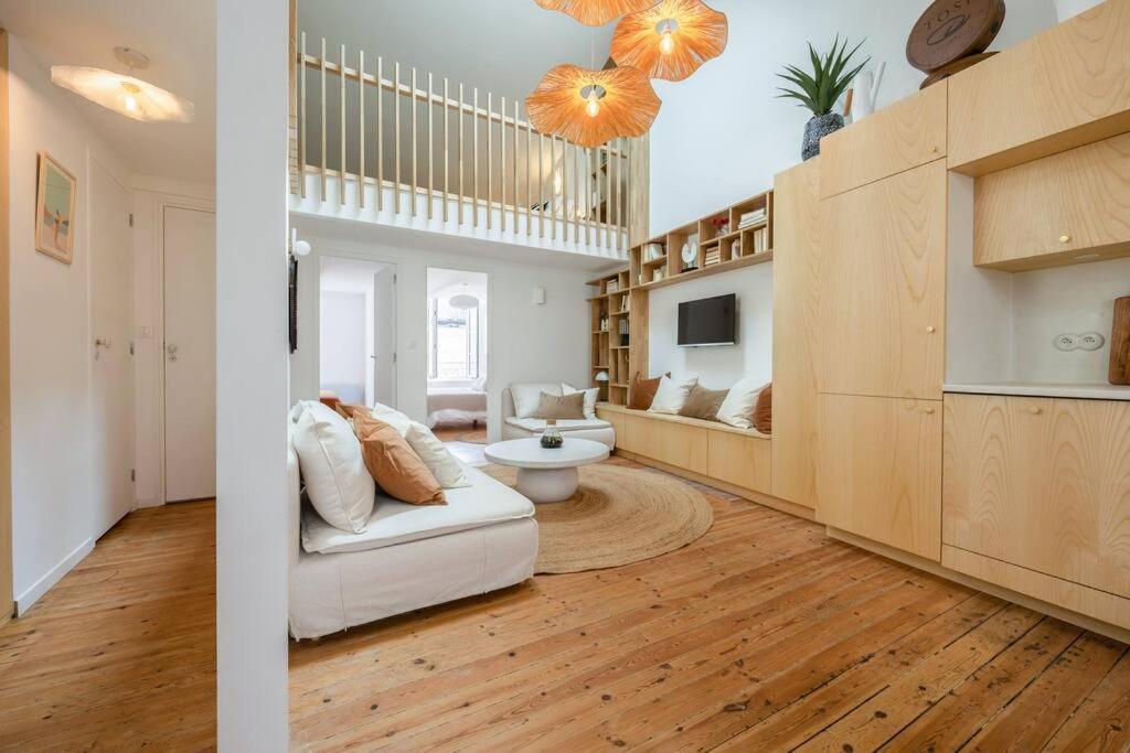 Ღ Mezzanine • T4 Spacieux, Lumineux Et Cosy La Rochelle  Kültér fotó