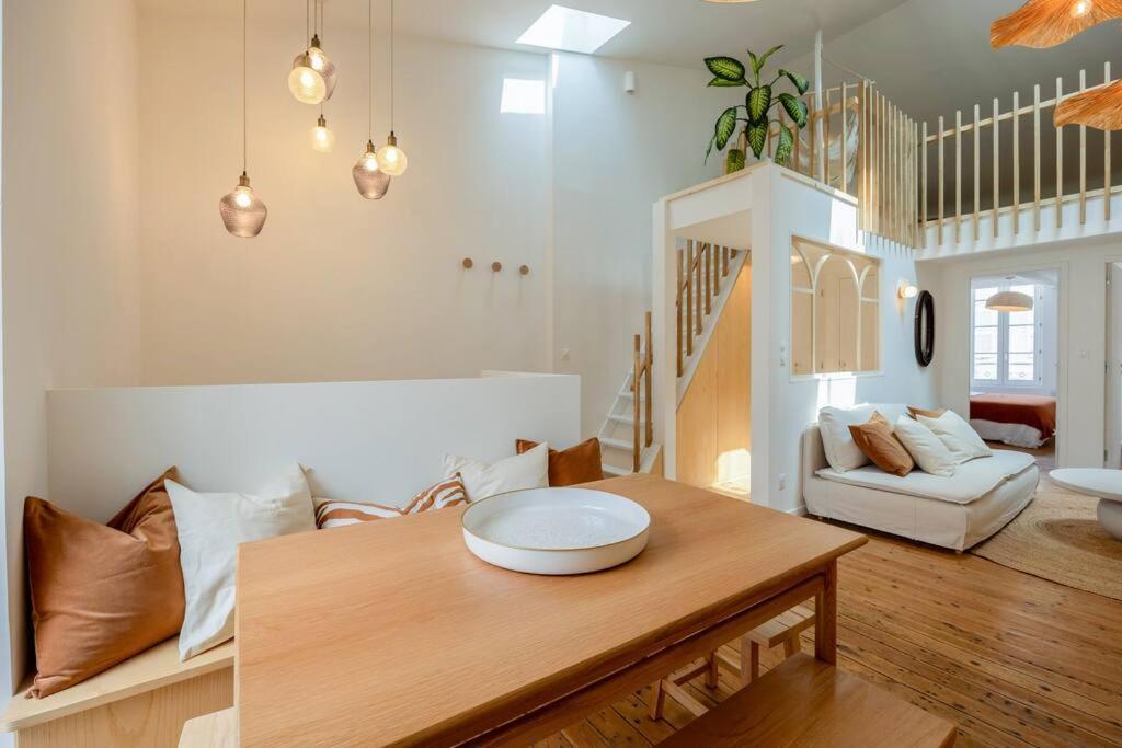 Ღ Mezzanine • T4 Spacieux, Lumineux Et Cosy La Rochelle  Kültér fotó