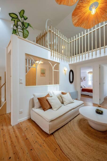 Ღ Mezzanine • T4 Spacieux, Lumineux Et Cosy La Rochelle  Kültér fotó